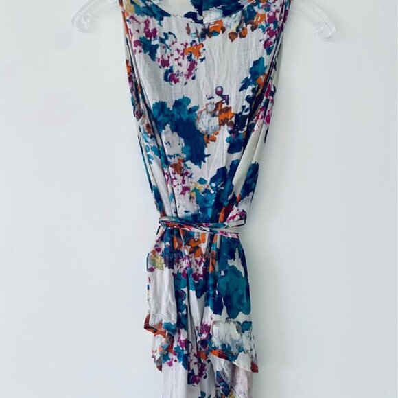 Anthropologie floral sleeveless blouse - Picture 3 of 5
